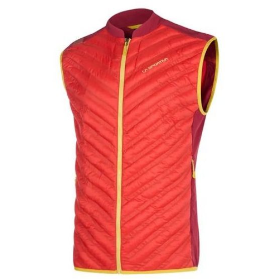 ALYA VEST sunset sangria